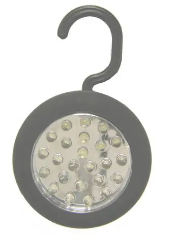 24-Led Cabinet Light Strip – Flexible, Magnet + Hook Mount, Assorted Colors 1