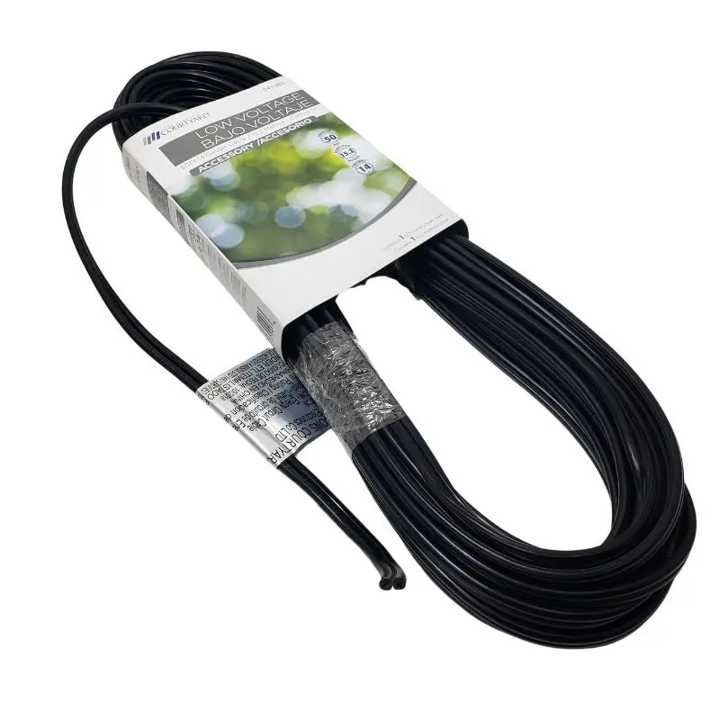 241383 2-Conductor Landscape Lighting Cable – 14 Awg, 50 Ft, 30V Rated, Outdoor-Grade 2
