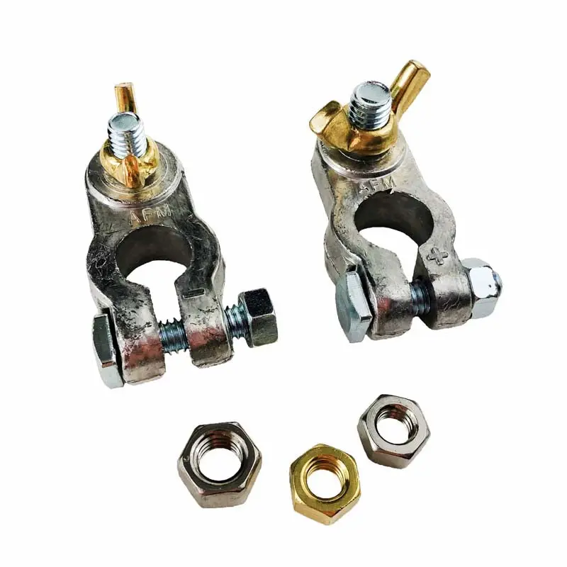 260325 – Marine-Grade Battery Terminal Set: Positive (3/8″ Stud), Negative (5/16″ Stud) 1