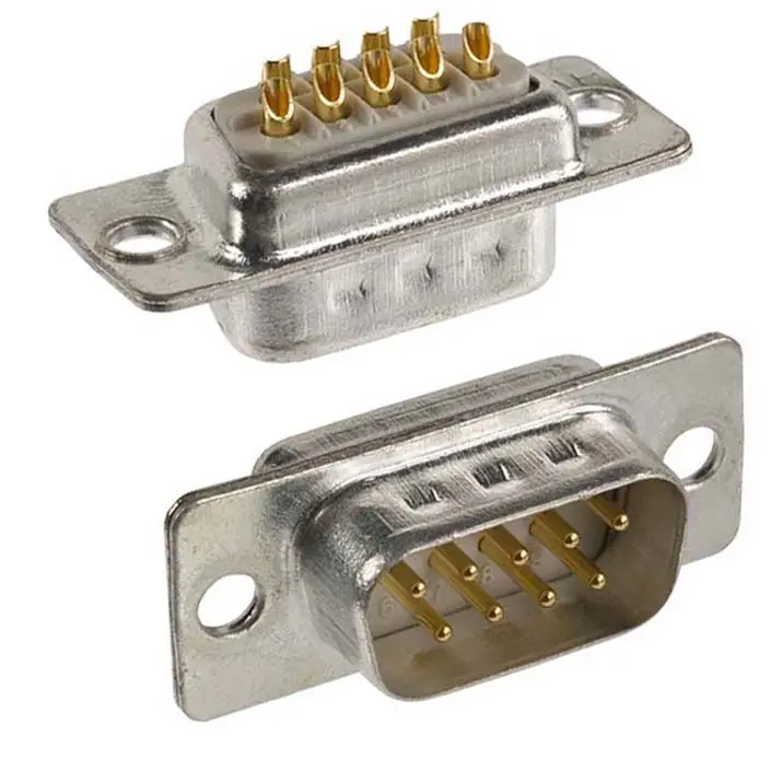 2761537B - Tin-Plated Db9 Male Connector With Solder Cup Terminals 1