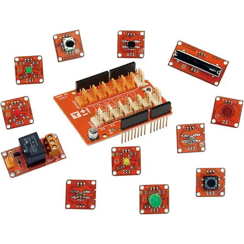 2770137 Tinkerkit Basic Sensor Shield — Arduino-Compatible Expansion Board With Assorted Sensors 1