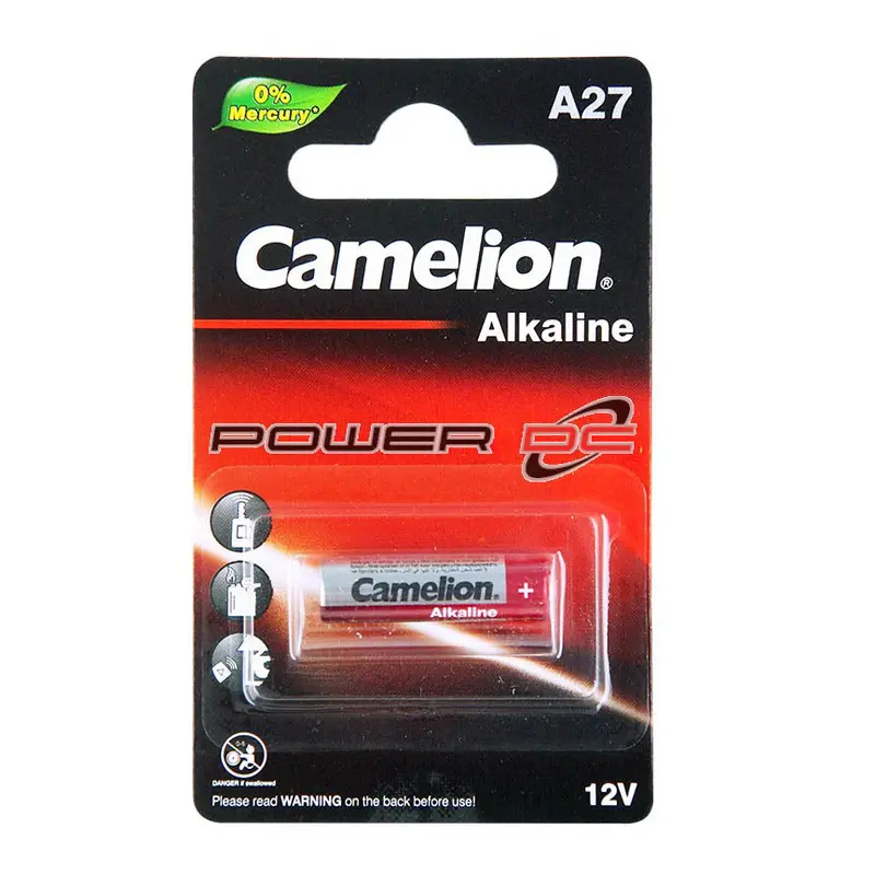 27A Alkaline 12V Battery – Compatible Replacement For A27, Gp27, L828, Mn27, El812 1