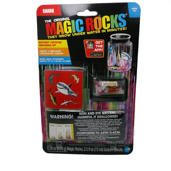2923 Shark-Themed Crystal Growing Science Kit – Educational Stem Experiment Set 1