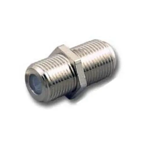 3 Ghz Rated F-Female Coupler With 3/8-32 Nut (Kmd-1554-4), 2-Pack 1