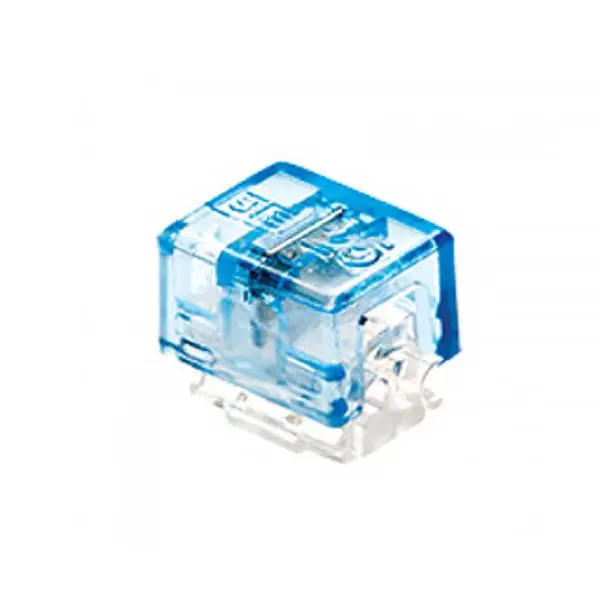 3-Wire Blue Modular Inline Splice – Gel-Filled Tap Connector For 22–26 Awg, 100-Pack 1