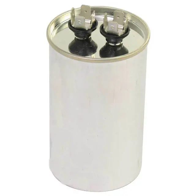 30 Μf Motor Run Capacitor – 440V Ac, Round Can, 3.6" × 18" With 0.25" Quick-Tap Lead 1