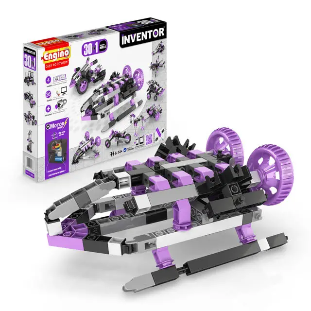 3031Ca Engino Inventor-30 Adventure Set – Motorized Building Kit With 30 Models 1