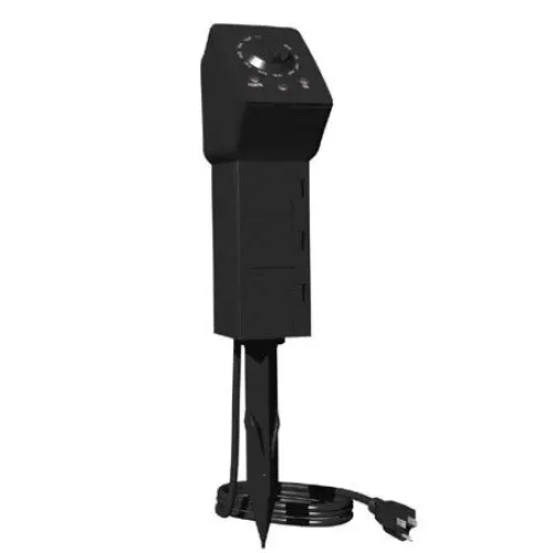 31231 Outdoor Photocell Timer – 6-Foot Cord, Three-Gang Weatherproof Outlet With Dusk-To-Dawn Automation 1