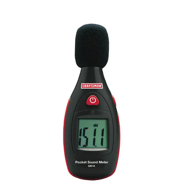 3482016 Digital Sound Level Meter – Pocket-Sized, 40–130 Db Range (9V Battery Required) 1