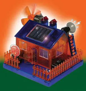 36516 Diy Solar-Powered Eco House Model Kit 1