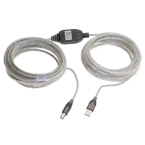 3808 Active Usb-A To Usb-B Cable With Repeater – 36-Foot Extended-Range Data Transfer Cable (Usb 2.0) 1