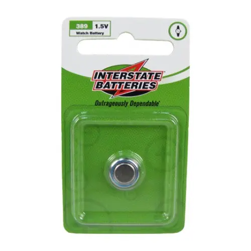 389 Silver Oxide Button Battery – 1.5V, Direct Replacement For Sr1120W, Ag10, 626 & 189 1