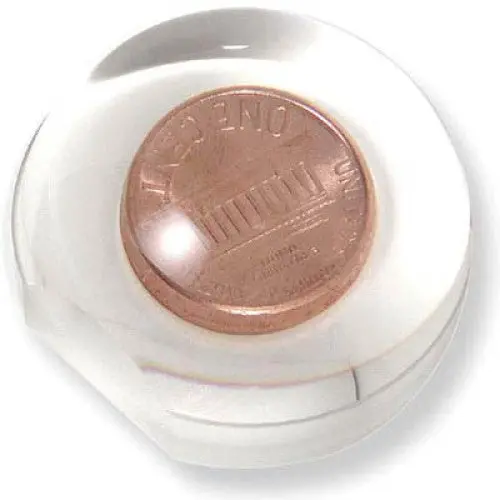 3X Ball-Type Magnifying Loupe With Illuminated Dome — Portable Inspection Tool 1