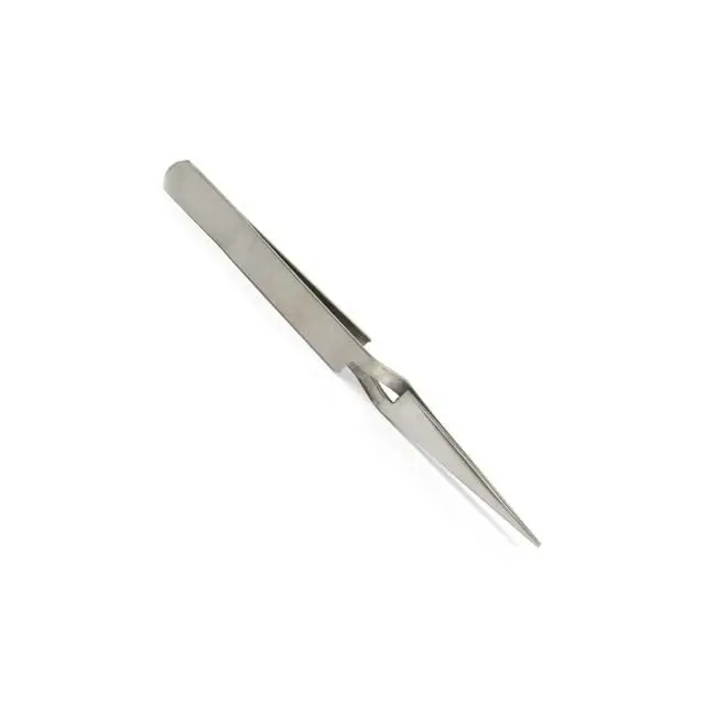 4.5-Inch Precision Metal Tweezers – Crossover Design, Fine Pointed Tips 1
