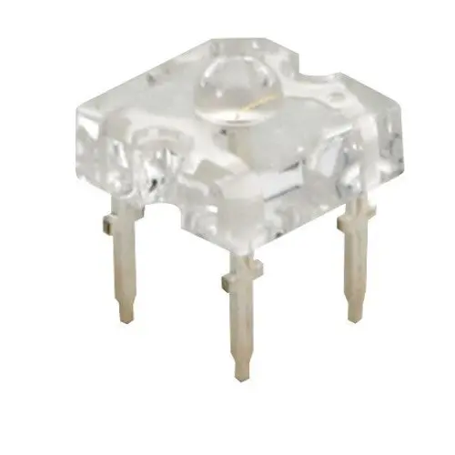 4-Pin Square White Led – Waterclear Lens, Domed Top, 3.6V 30Ma, 7.6×7.6Mm (2-Pack) 1