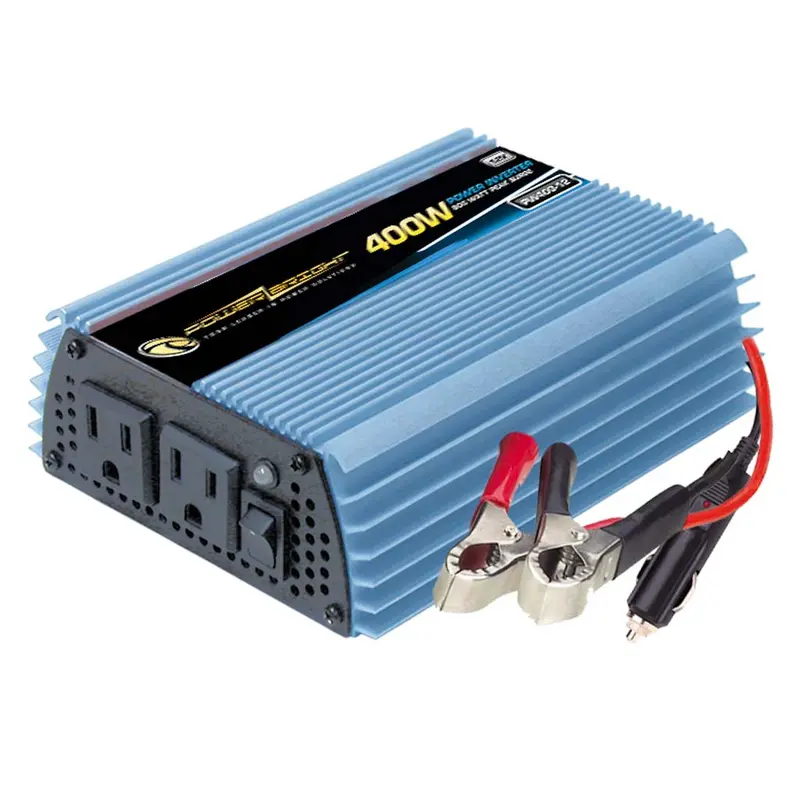 400W Pure Sine Wave Inverter – 12V Dc To 120V Ac, Dual Outlets, 800W Surge Capacity 1