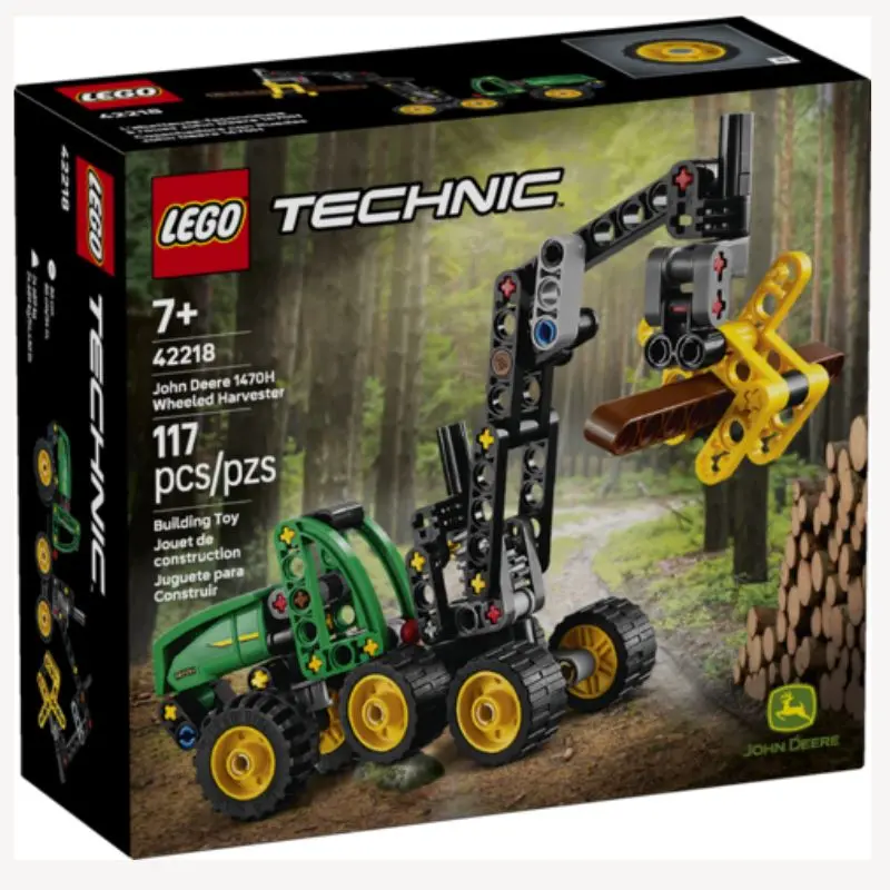 42218 - John Deere 1470H Wheeled Harvester 117Pcs/Set 1