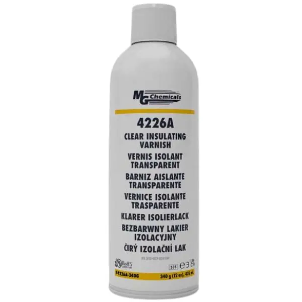 4226A-340G High-Performance Clear Insulating Varnish – 340 G Corona & Arc Resistant 1