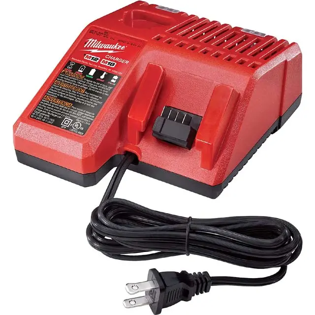 48-59-1812 - Milwaukee Dual-Voltage Charger For M12/M18 Batteries, 12V & 18V, Like-New Condition 1