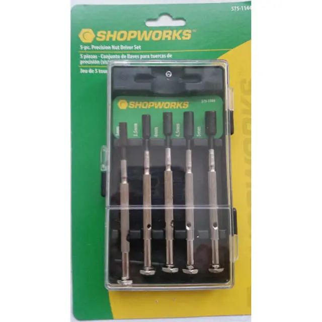 5-Piece Precision Nut Driver Set – Metric Sizes (3–5Mm) For Electronics 1