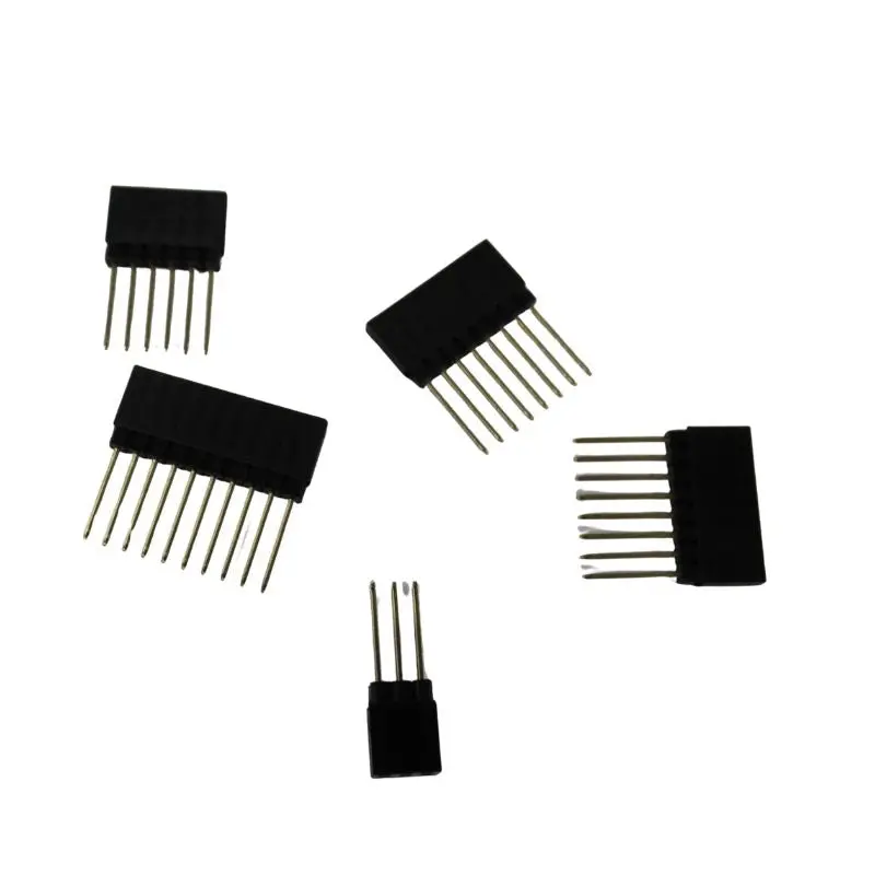 5-Piece Sip Socket Kit: 2.5Mm Pitch, Multiple Configurations (1X6S, 2X8S, Etc.) – Conhd-331388 1