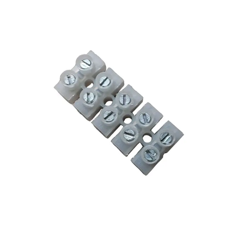 5-Position Dual-Row Terminal Block – 6Mm Pitch, 22–12 Awg, 16Mm Wide 1