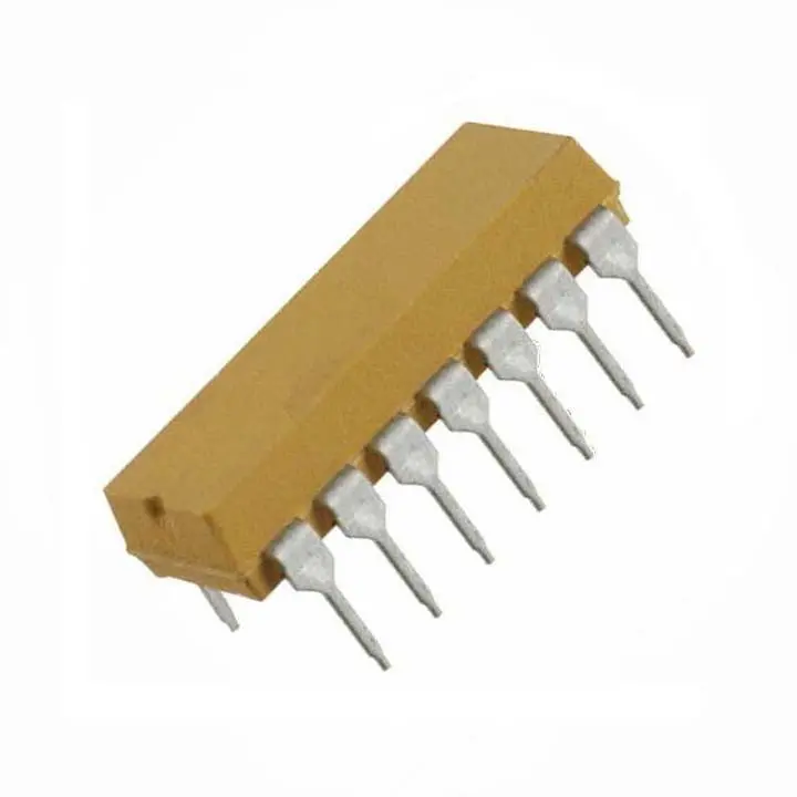 514-1-331G Precision 14-Terminal Resistor Network – 330 Ω, 13 Resistors, 2% Tolerance, Dip, Pack Of 2 1