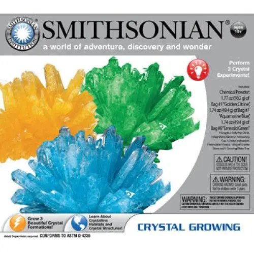 52044 Crystal Growing Science Kit – Conduct 3 Distinct Geode Formation Experiments 1