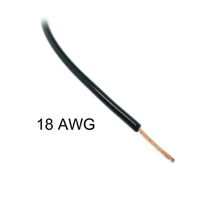 52187 – 18 Awg Black Automotive Wire – 30 Meters, 12 V Stranded Copper 1