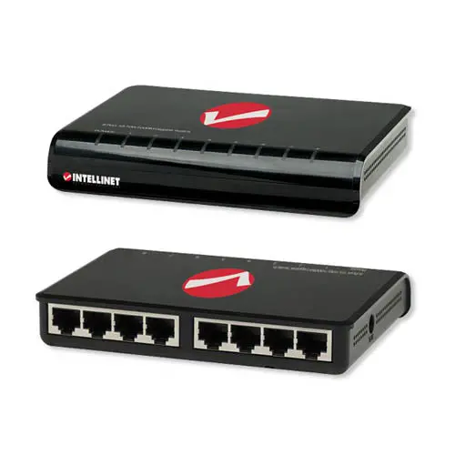 524124 — 8-Port Gigabit Ethernet Switch Supporting 10/100/1000 Mbps Connections 1