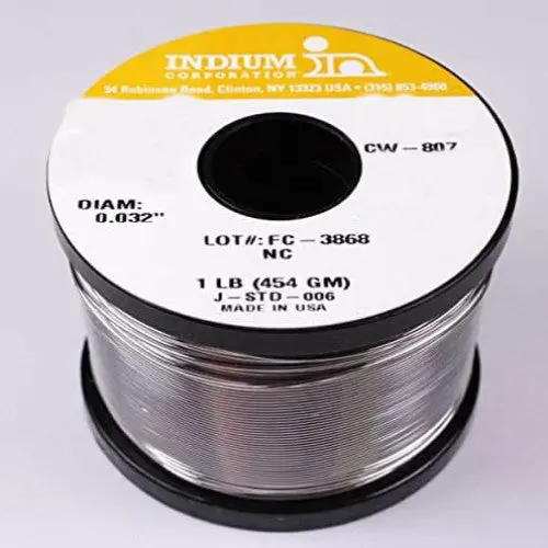 53029-0454 Lead-Free Solder Wire – 0.032-Inch Diameter, No-Clean Flux Core, Sn99.5 Alloy, 1-Pound Spool 1