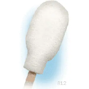 6-Inch Foam-Over-Cotton Swabs – Soft-Tip Disposable Cleaners (10-Pack) 1