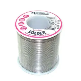 60/40 Rosin-Core Solder Wire – 0.04" Diameter, 20 Awg, 1 Lb Spool 1