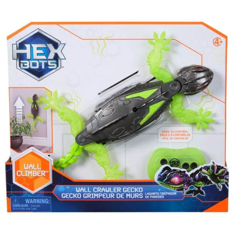 6070281: Hexbot Mechimals Smart Gecko – Wall-Crawling Robotic Toy 1