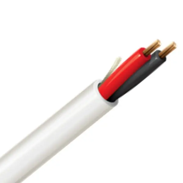6200Ue877U990 White Security & Audio Cable – 2-Conductor, 22 Awg Stranded, 990 Ft, Cmp Rated 1