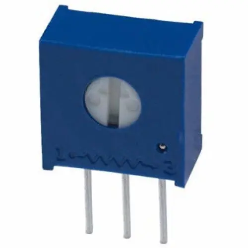 63S500 Trimmer Potentiometer – 50 Ohm, Surface-Mount, 10Mm Square Package, Sip Mount 1