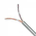 709-388: Cmr-Rated Cat3 Solid Conductor Cable — 2-Pair, 24 Awg, Gray, 1000 Feet 1