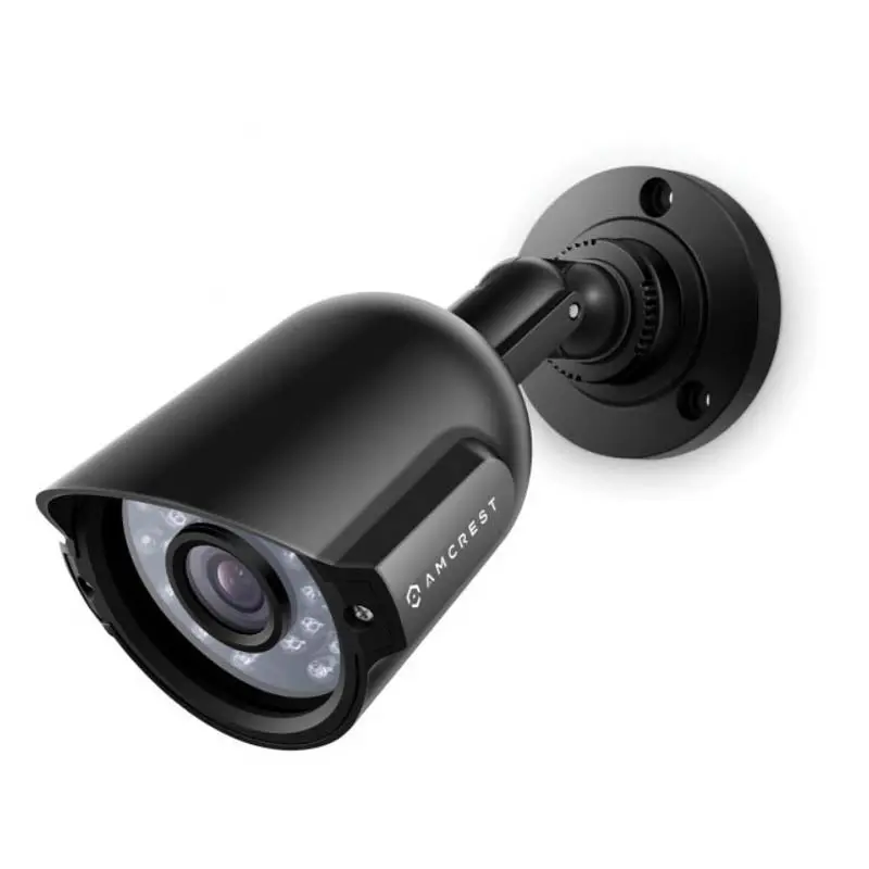 720P Ip66 Outdoor Bullet Security Camera – Color Surveillance With Night Vision, Black 1