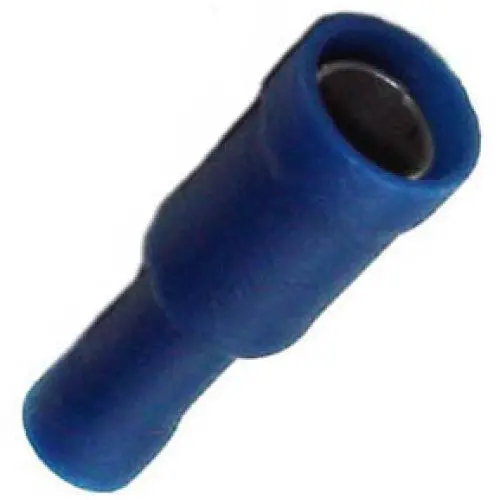 73-641-100 Blue Bullet Female Connector – 0.157″ Receptacle, 16–14 Awg, 4Mm (100/Pack) 1