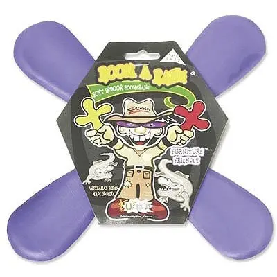 74110 Zib-03-R06 Roomarang Foam Boomerang – 10.5-Inch Indoor Flying Toy, Up To 10 Feet Range 1