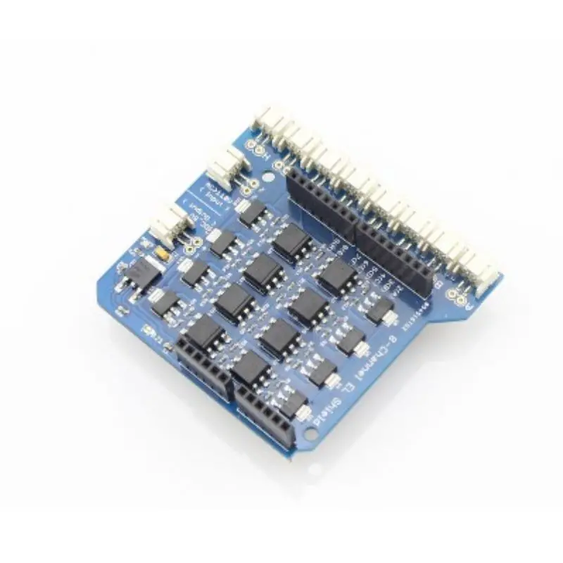 8-Channel El Wire Driver Shield – 4.5–6V Input, 15Ma Per Channel, Arduino-Compatible 1