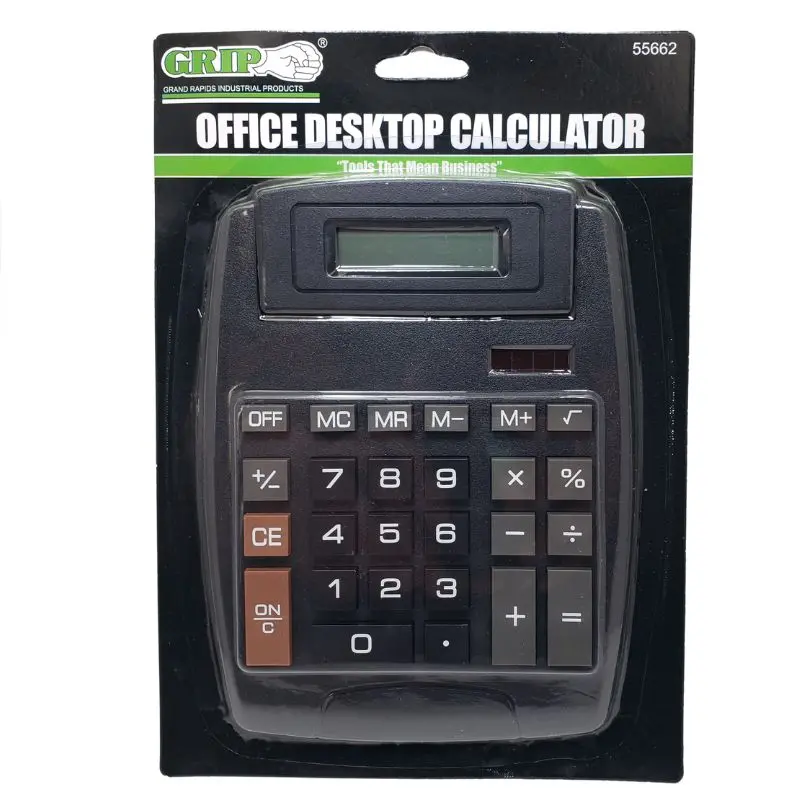 8-Digit Desktop Calculator – Large Lcd Display With Basic Functionality 1