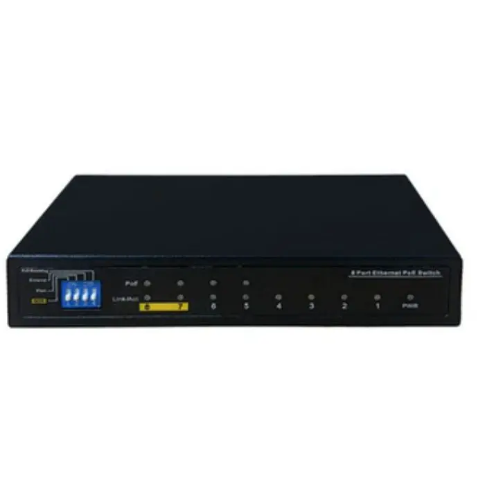 8-Port Gigabit Poe Switch – 120W Max Budget, 16 Gbps Backplane, 4K Surge Protection 1
