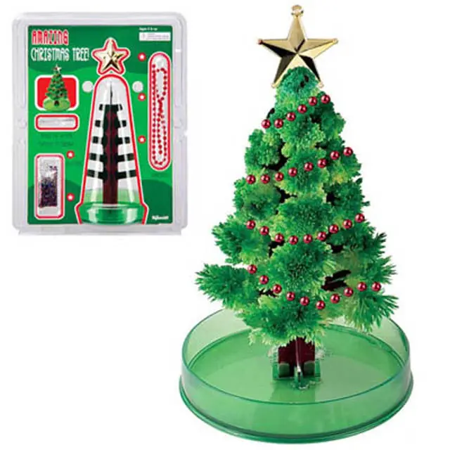 8310 – 6-Inch Instant-Growth Christmas Tree Decoration | Fun Mini Holiday Prop 1
