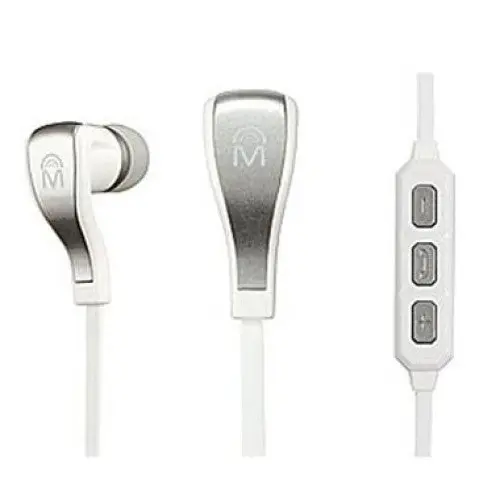 83534 – White Bluetooth Earphone With Integrated Microphone 1