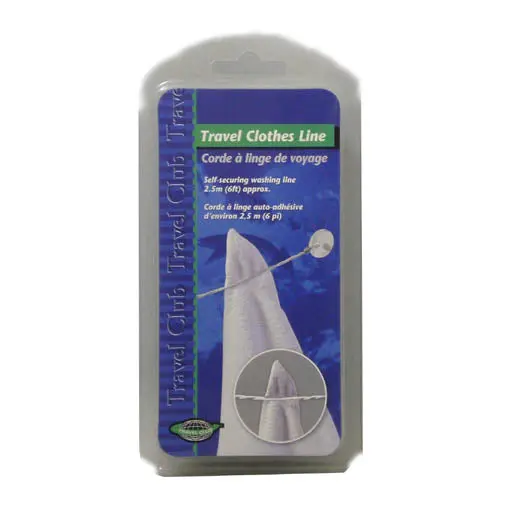 85-624 – Compact Travel-Friendly Clothesline With Suction Hooks 1