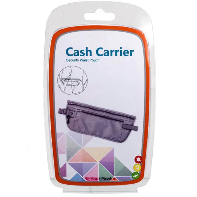 89591 Assorted-Color Waist Pouch For Travel – 12" × 5" Dimensions 1