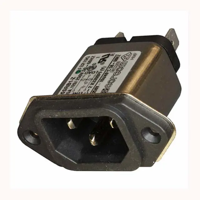 A03Gen2D23 3A Emi Ac Filter — 125V/250V, Chassis Mount, Surface Mountable 1