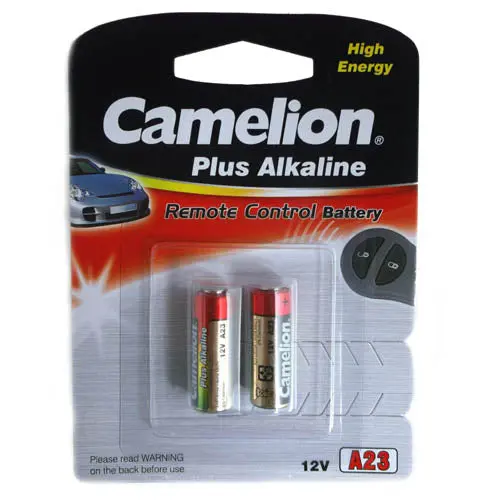 A23 Alkaline Miniature Battery – 12V, Compact Power For Remote Controls & Portable Radios (2-Pack) 1