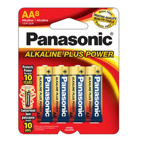 Aa-8 – Pack Of 8 Alkaline Aa Batteries, 1.5V Each 1
